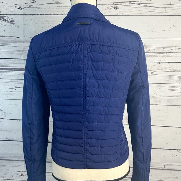 Armani Exchange Royal Blue Down Jacket - Picture 9 of 13